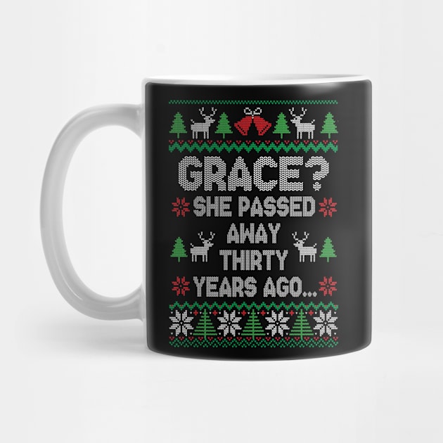 Ugly Christmas Sweater GRACE by heart teeshirt